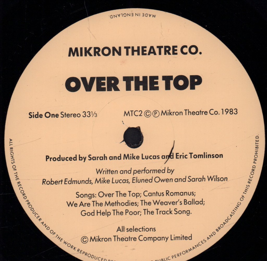 Mikron Theatre Company - Over The Top - Lp