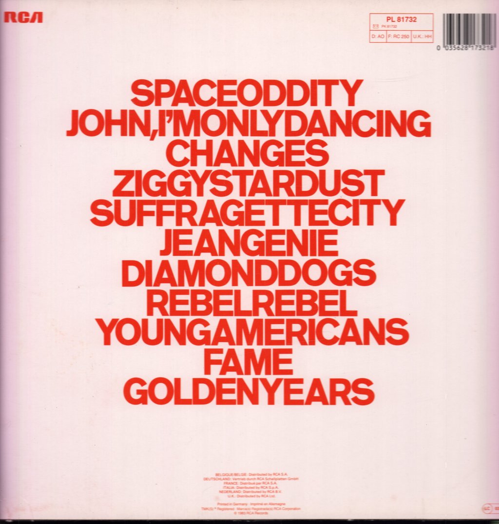 David Bowie - Changes One - Lp
