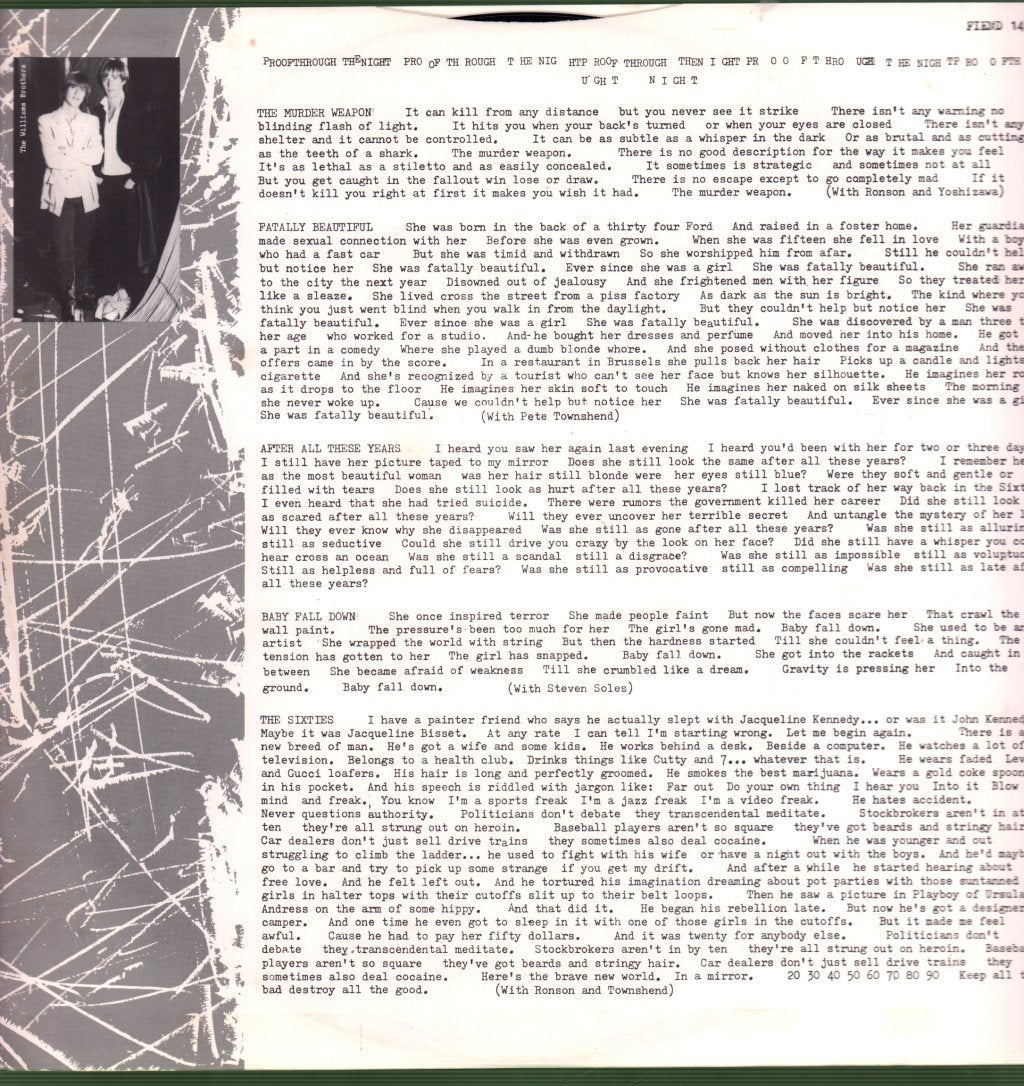 T-Bone Burnett - Proof Through The Night - Lp