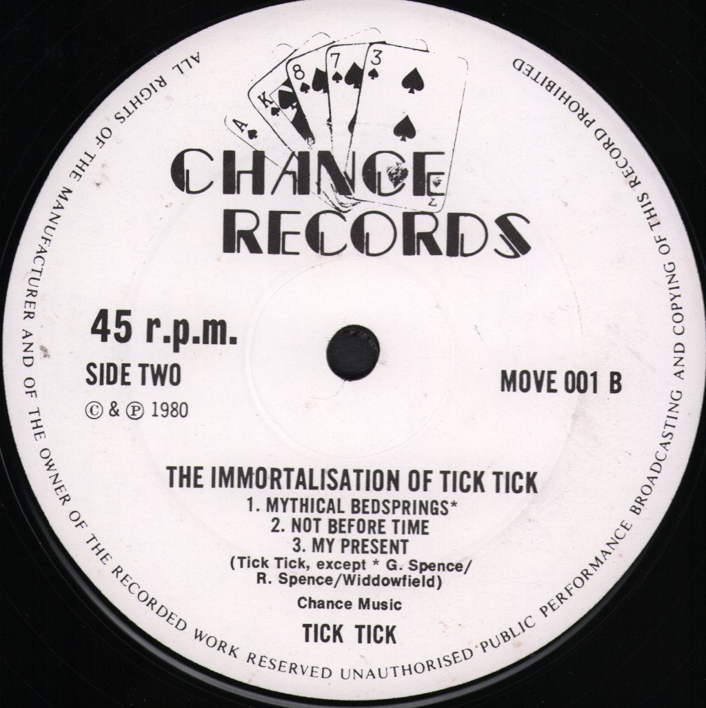 Tick Tick - Immortalisation Of Tick Tick - Lp