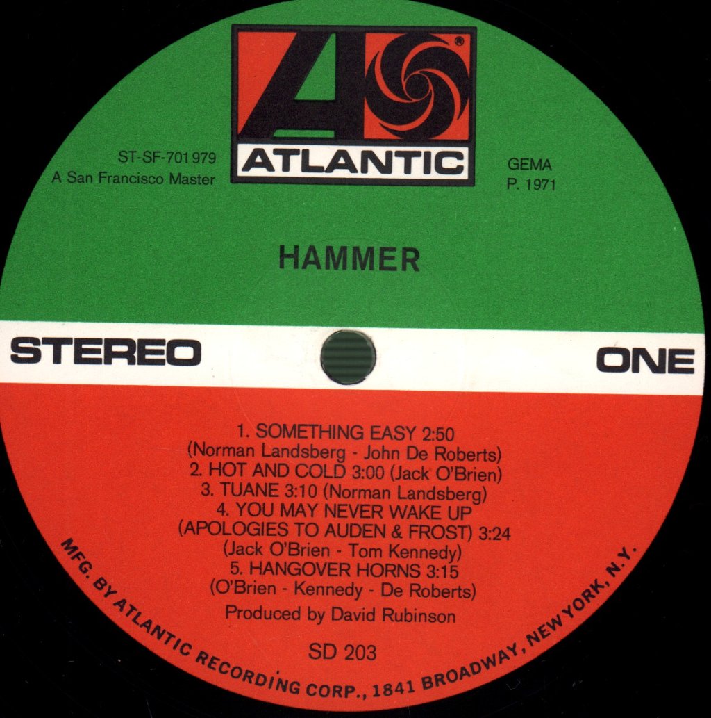 Hammer - Hammer - Lp