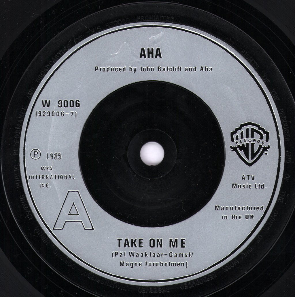 A-Ha - Take On Me - 7 Inch