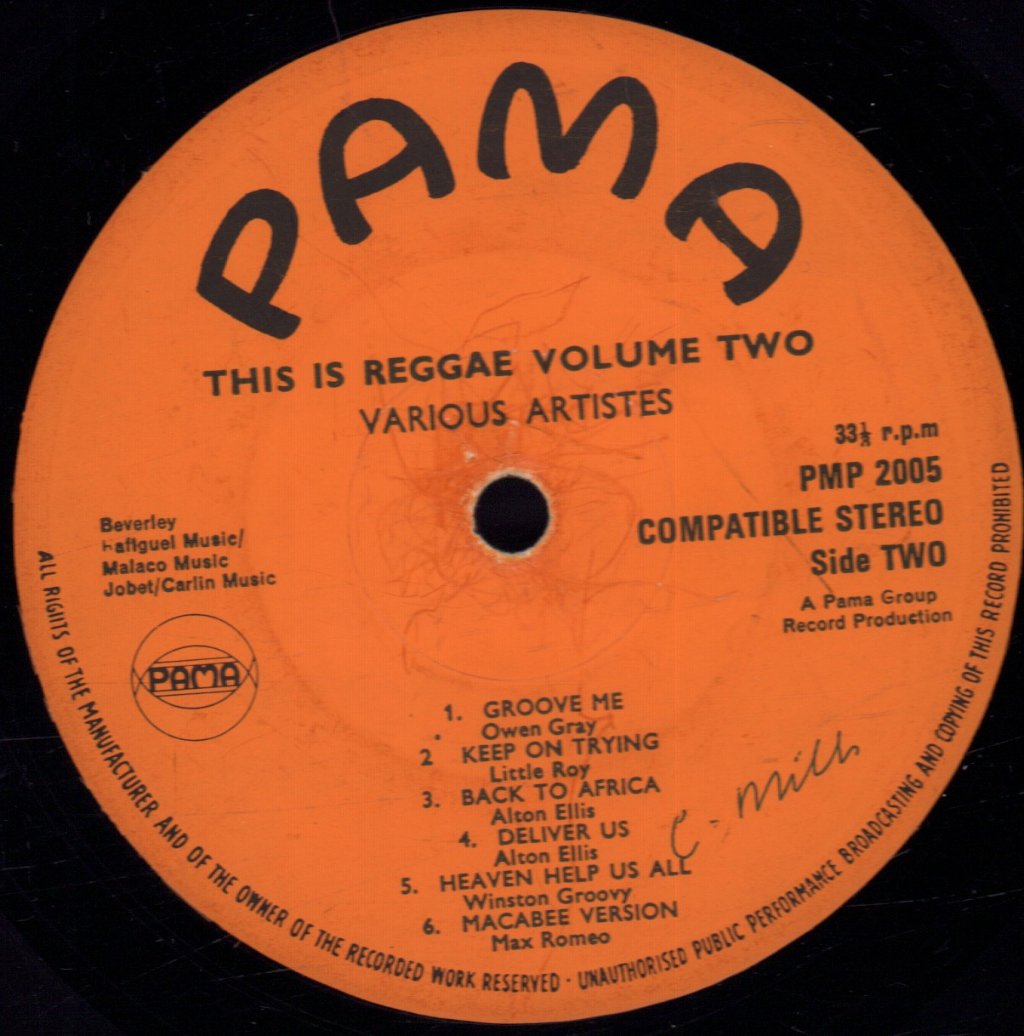 Various Artists - This Is Reggae Volume Two - Lp