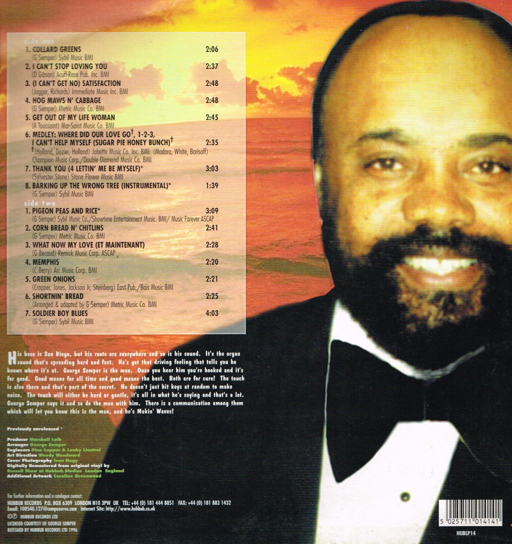 George Semper - Makin' Waves - Lp