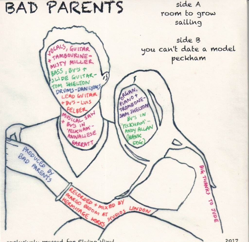 Bad Parents - Room To Grow - 7 Inch