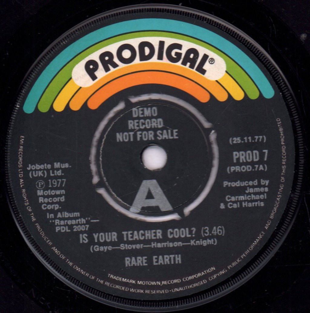 Rare Earth - Crazy Love - 7 Inch