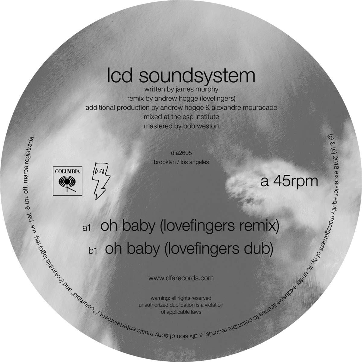 LCD Soundsystem - Oh Baby (Lovefingers Remixes) - Lp
