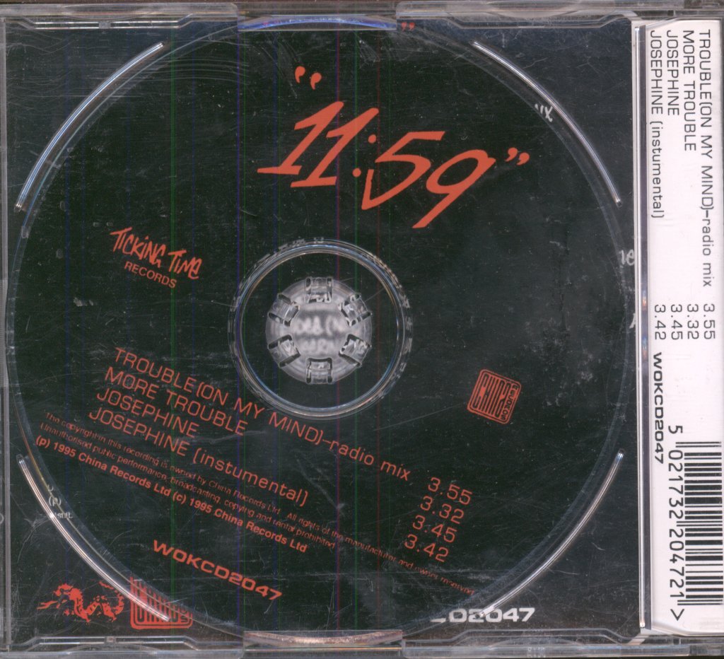 11:59 - Trouble (On My Mind) - Cd