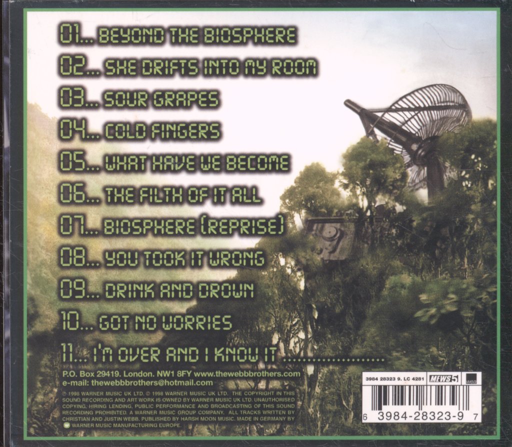 Webb Brothers - Beyond The Biosphere - Cd