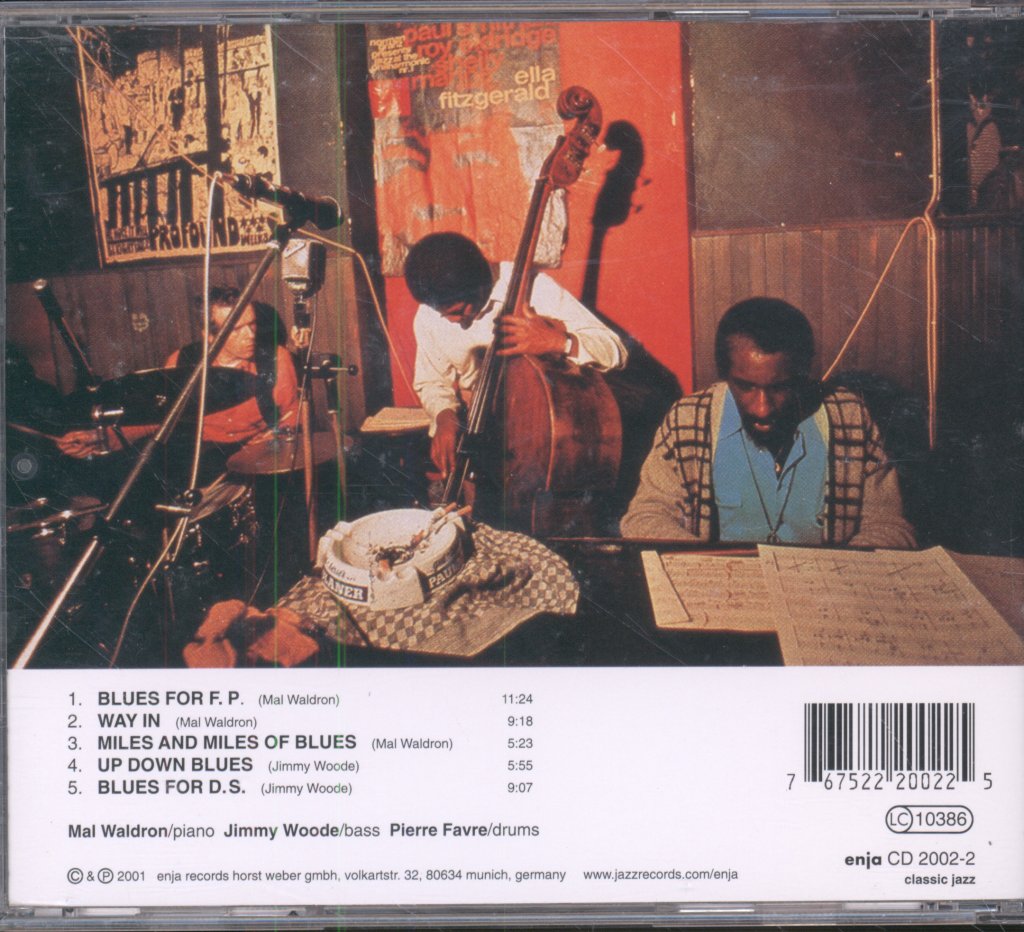 Mal Waldron - Plays The Blues - Live At The Domicile - Cd