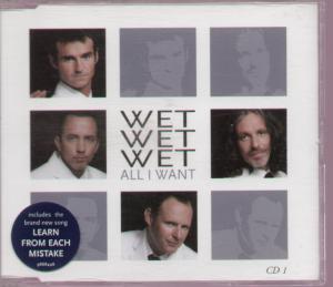 Wet Wet Wet - All I Want - Cd