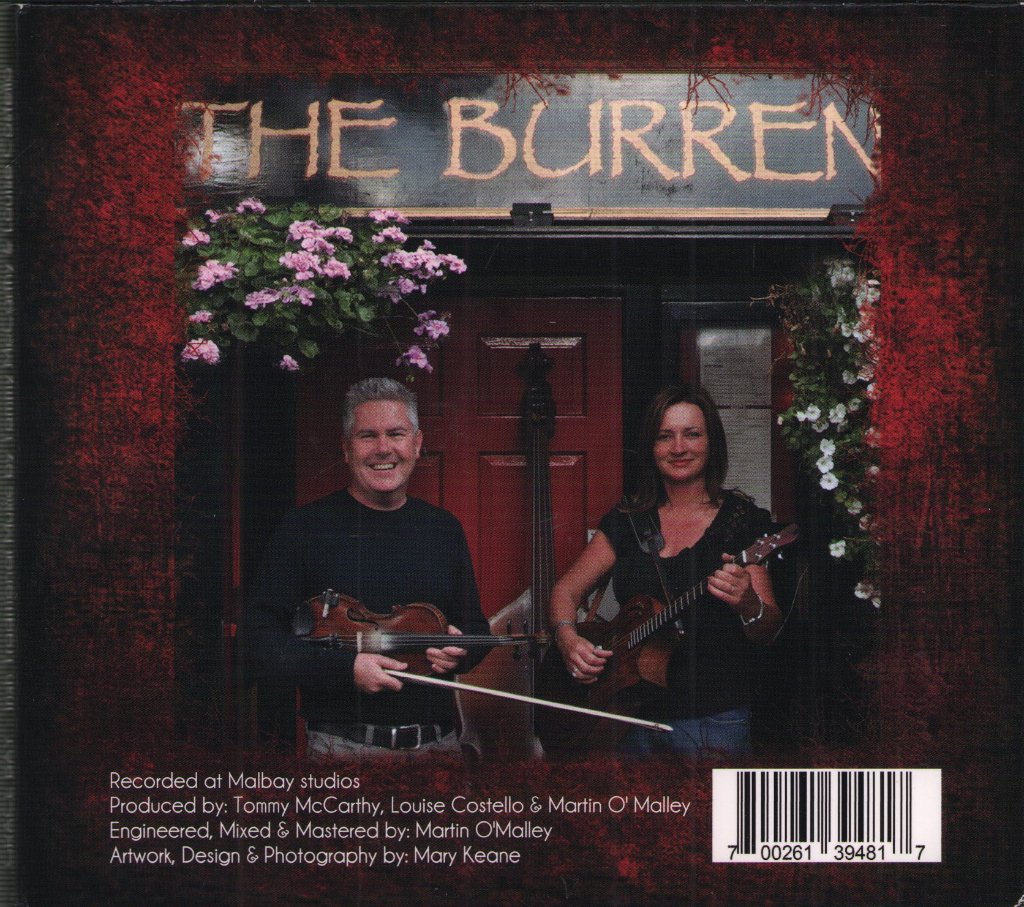 Tommy McCarthy and Louise Costello - Grace Bay – Traditional Irish Music - Cd