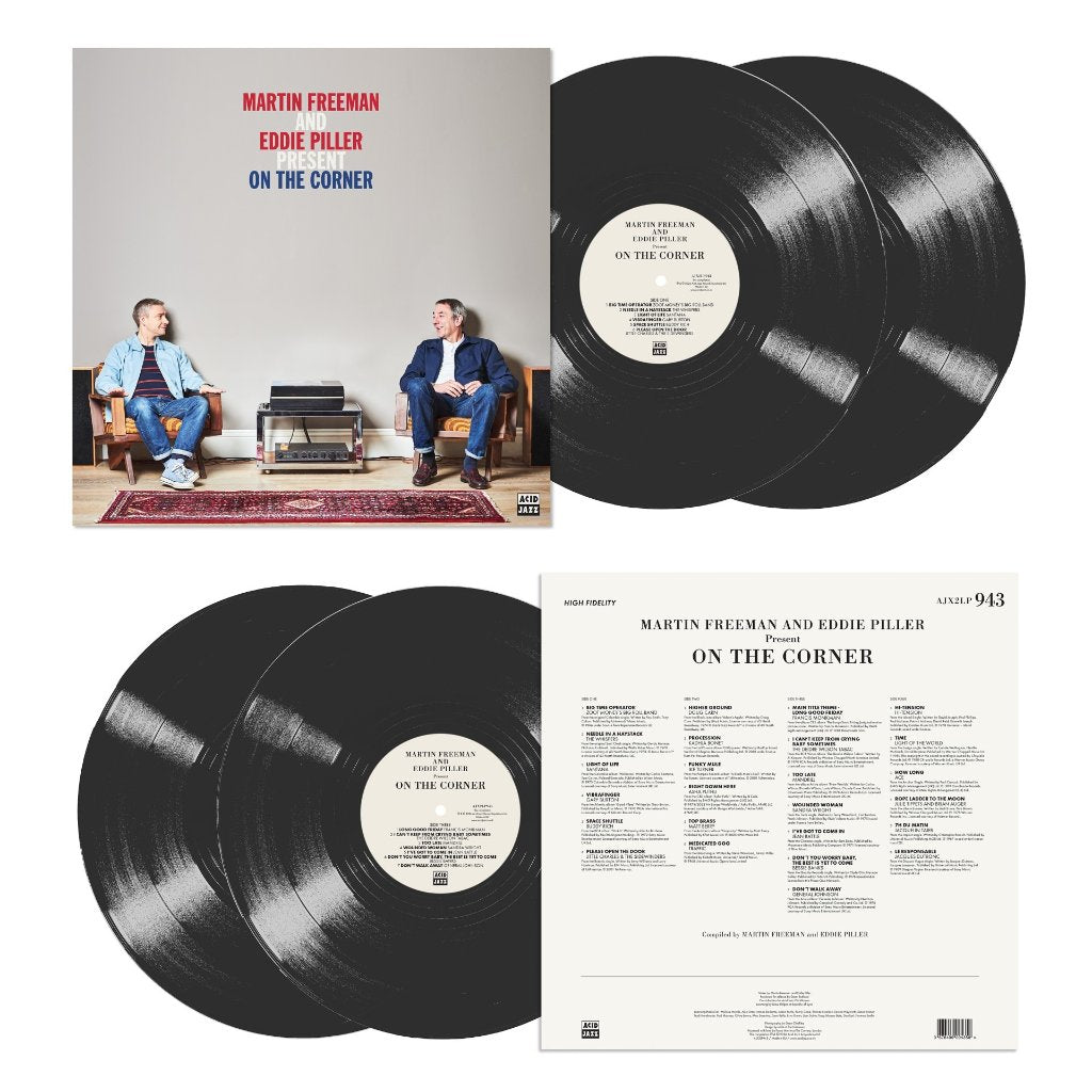 Various Artists - Martin Freeman and Eddie Piller Present On The Corner - Double Lp