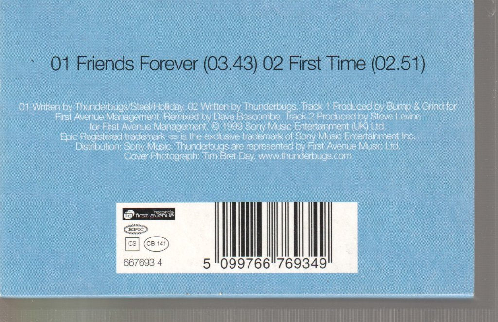 Thunderbugs - Friends Forever - Cassette