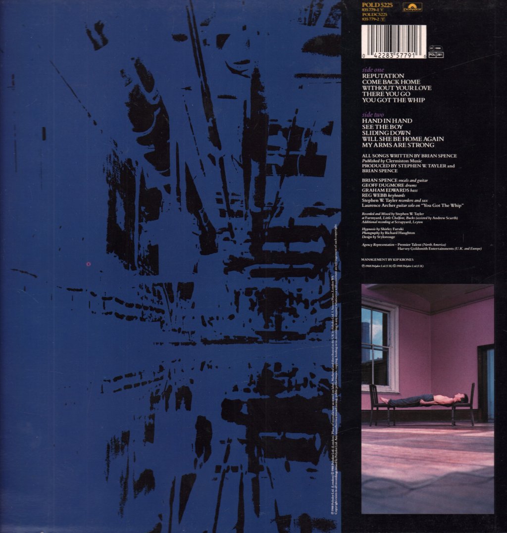 Brian Spence - Reputation - Lp