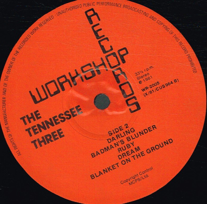 Tennessee Three - Wanted By Request - Lp