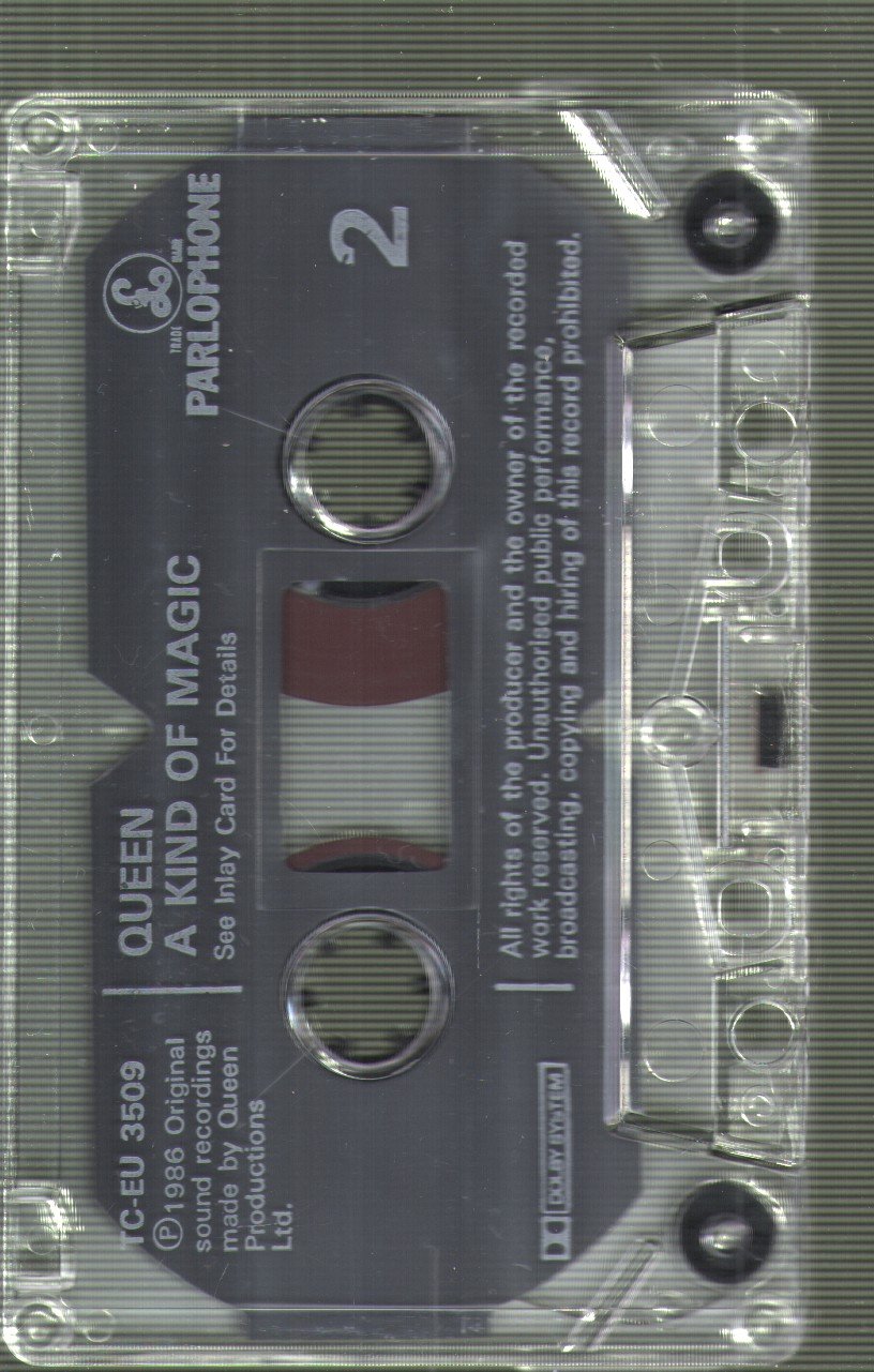 Queen - A Kind Of Magic - Cassette
