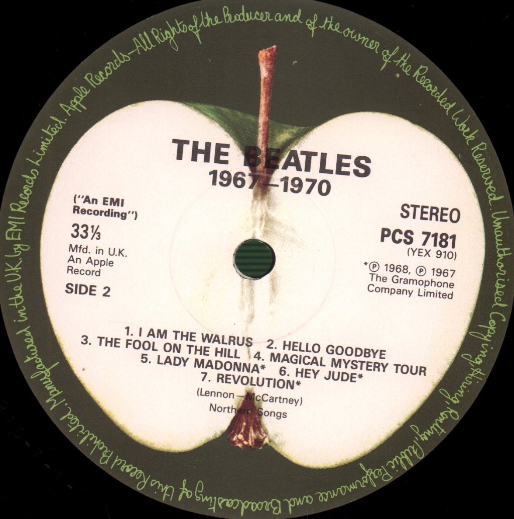 Beatles - 1967-1970 - Double Lp