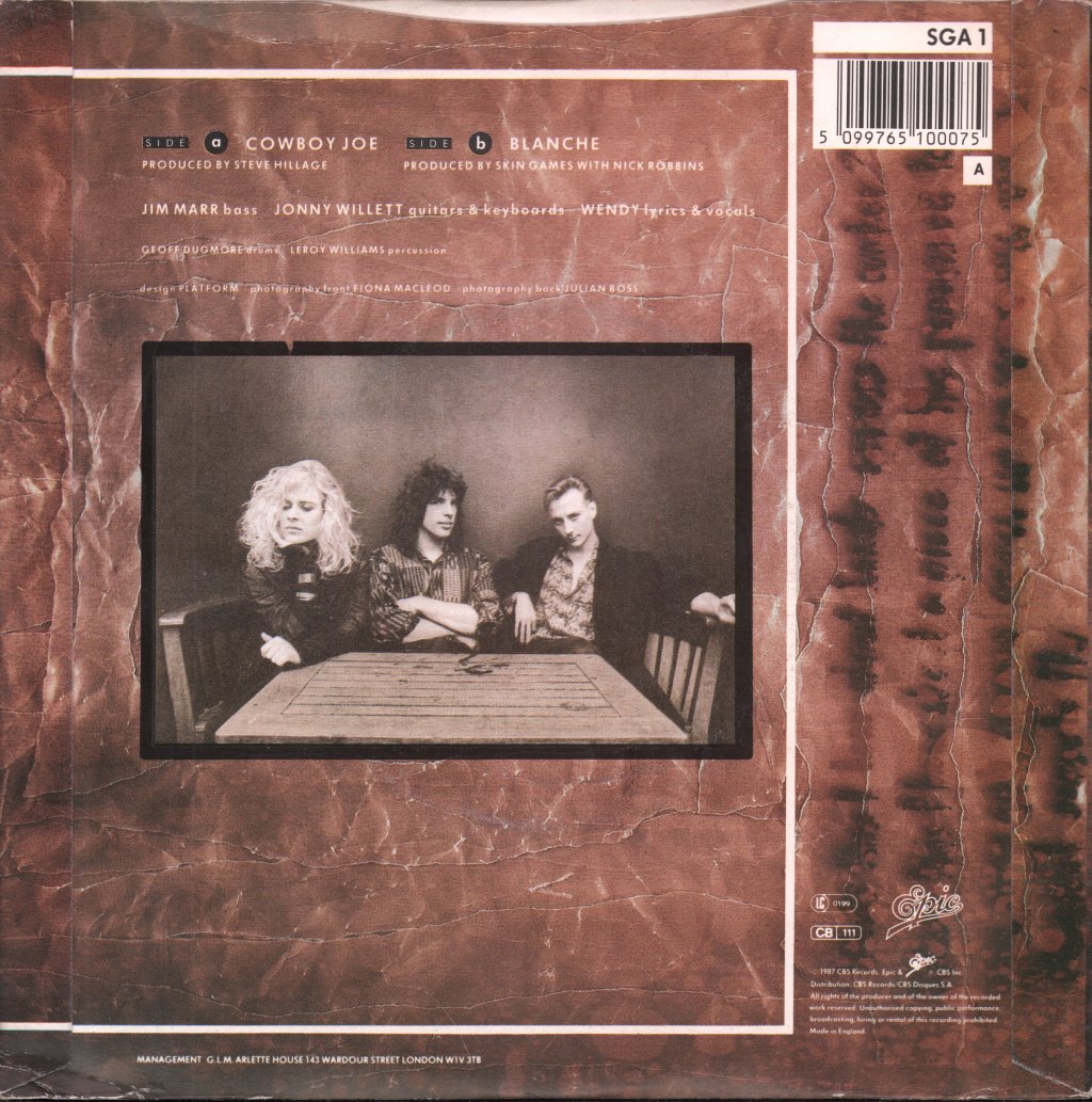 Skin Games - Cowboy Joe - 7 Inch