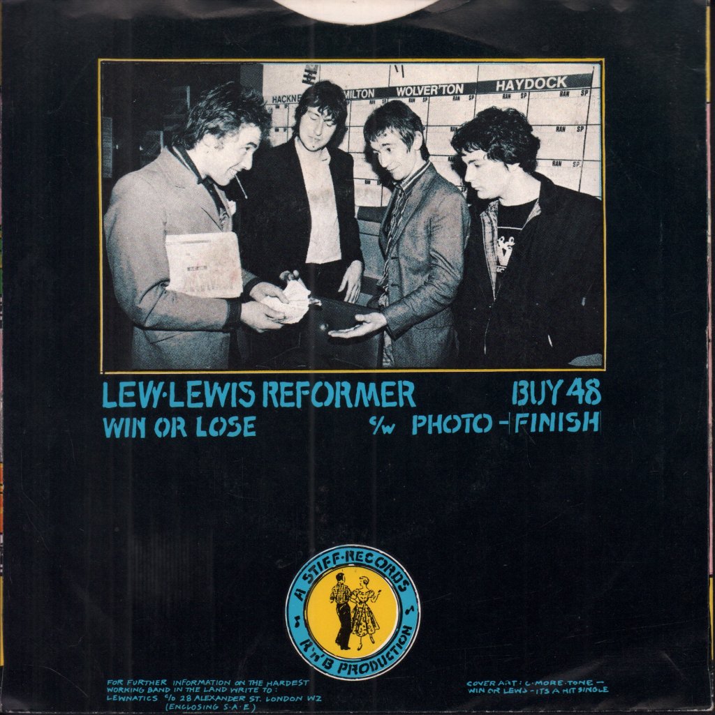 Lew Lewis Reformer - Win Or Lose - 7 Inch