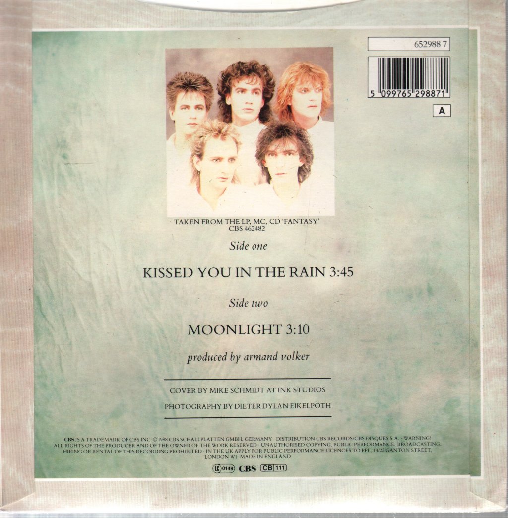 Freiheit - Kissed You In The Rain - 7 Inch