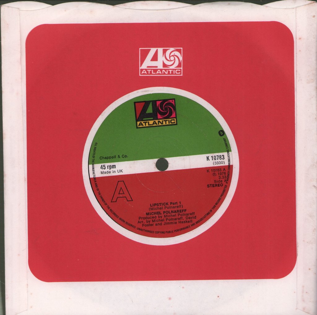Michel Polnareff - Lipstick - 7 Inch