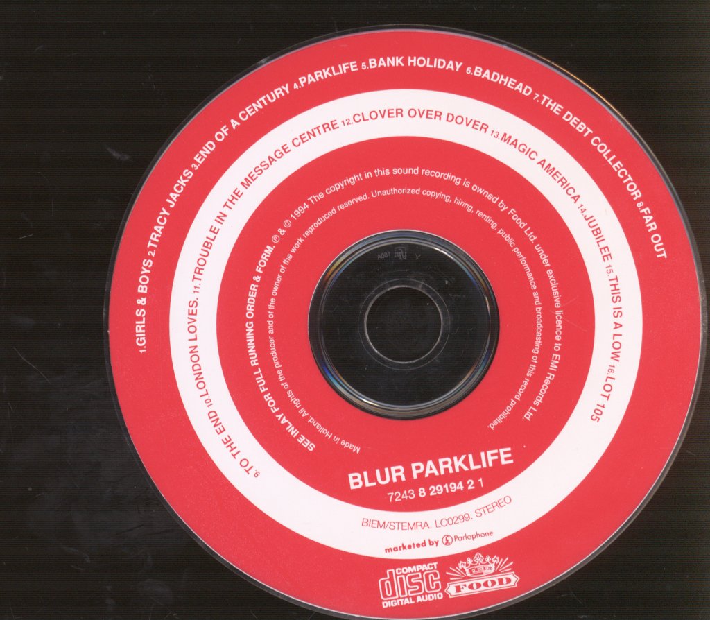 Blur - Parklife - Cd