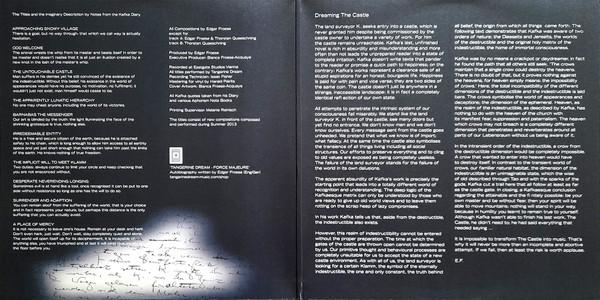 Tangerine Dream - Franz Kafka The Castle - Double Lp