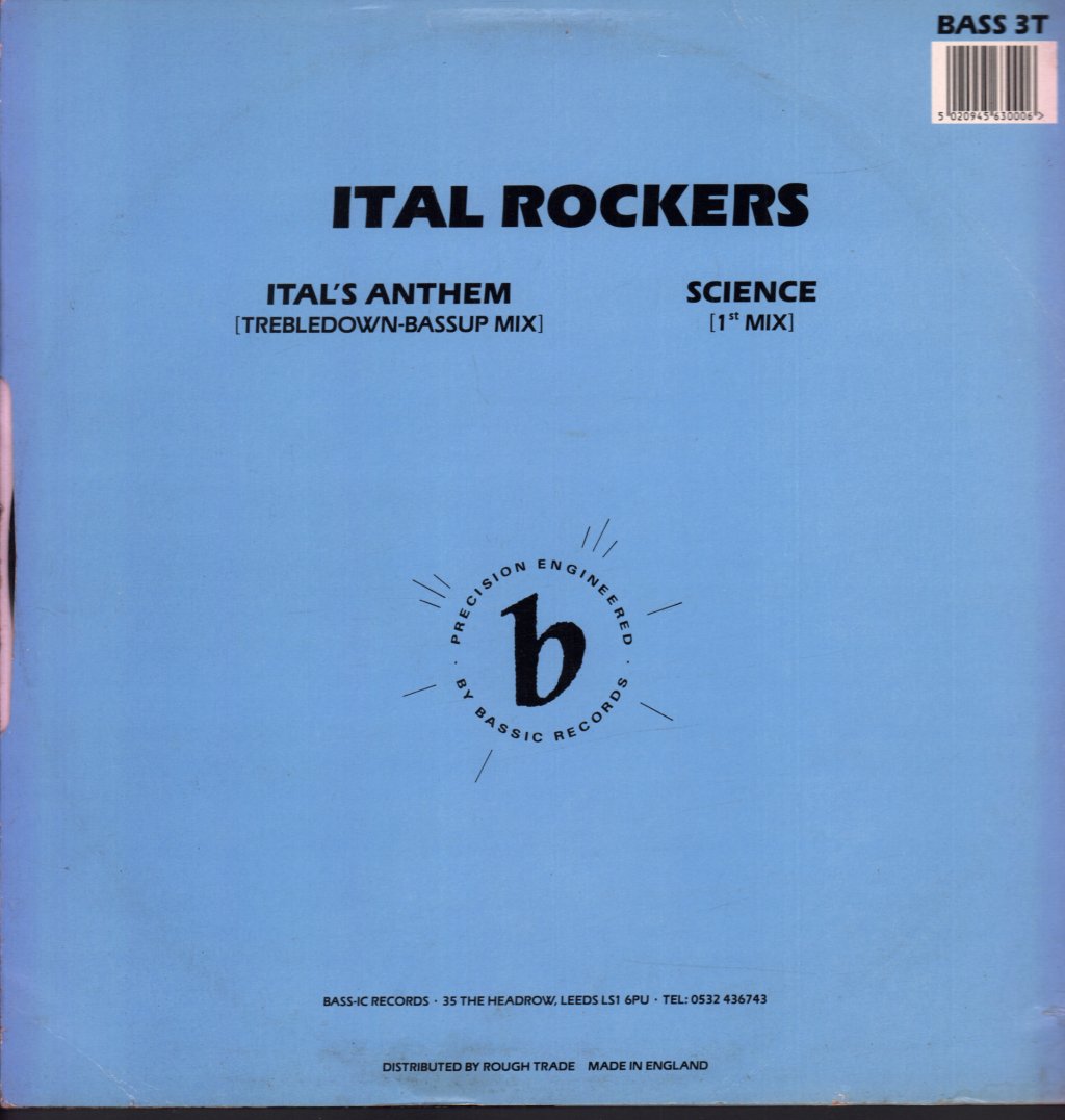 Ital Rockers - Ital's Anthem - 12 Inch