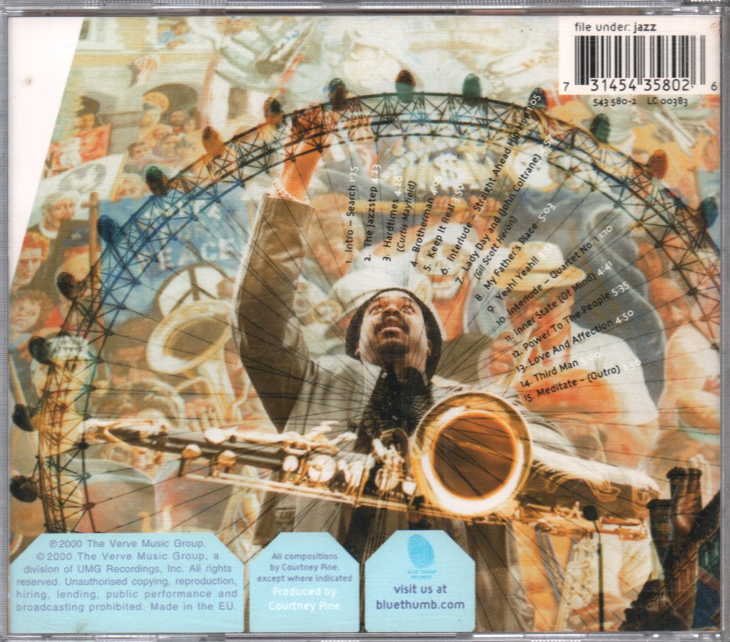 Courtney Pine - Back In The City - Cd