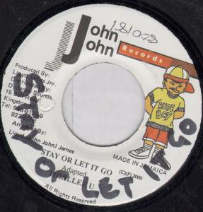 Thriller U - Stay Or Let It Go - 7 Inch