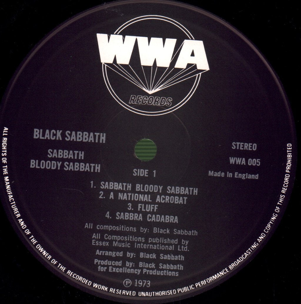 Black Sabbath - Sabbath Bloody Sabbath - Lp