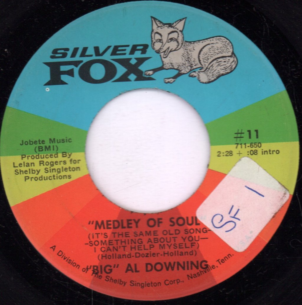 Big Al Downing - Medley Of Soul - 7 Inch