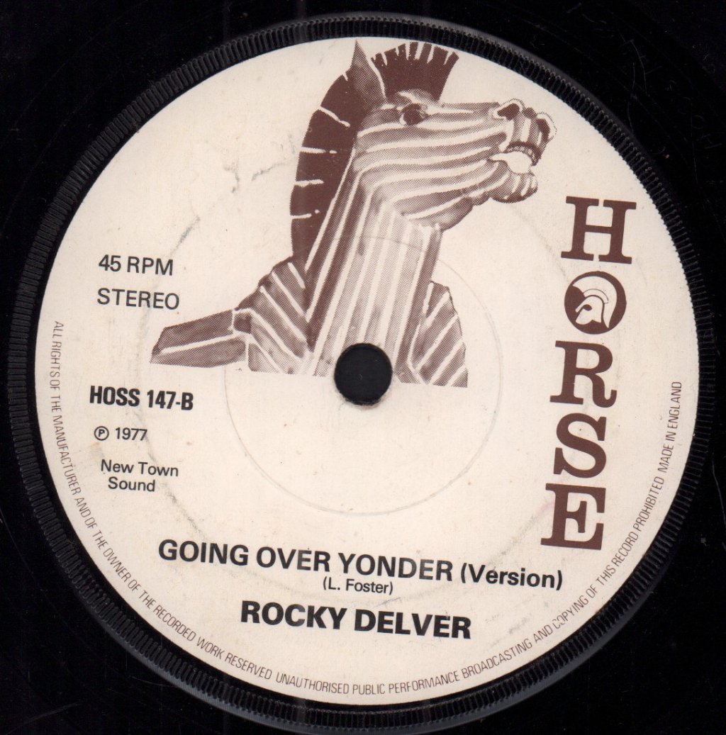 Rocky Delvar - Going Over Yonder - 7 Inch – Vinyl Tap