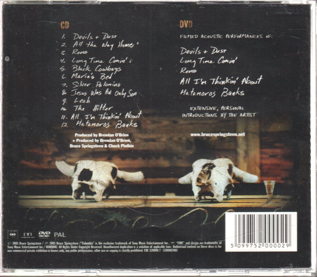Bruce Springsteen - Devils & Dust - Cd