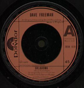 Dave Freeman - Oklahoma - 7 Inch