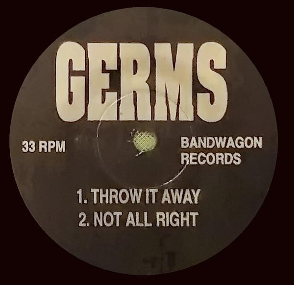 Germs (Punk Group) - Cruising Studio Sessions - 7 Inch