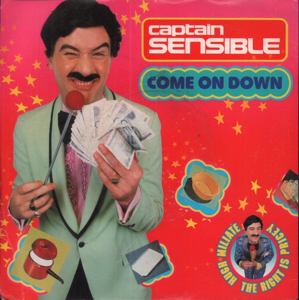 Captain Sensible - Come On Down - 7 Inch
