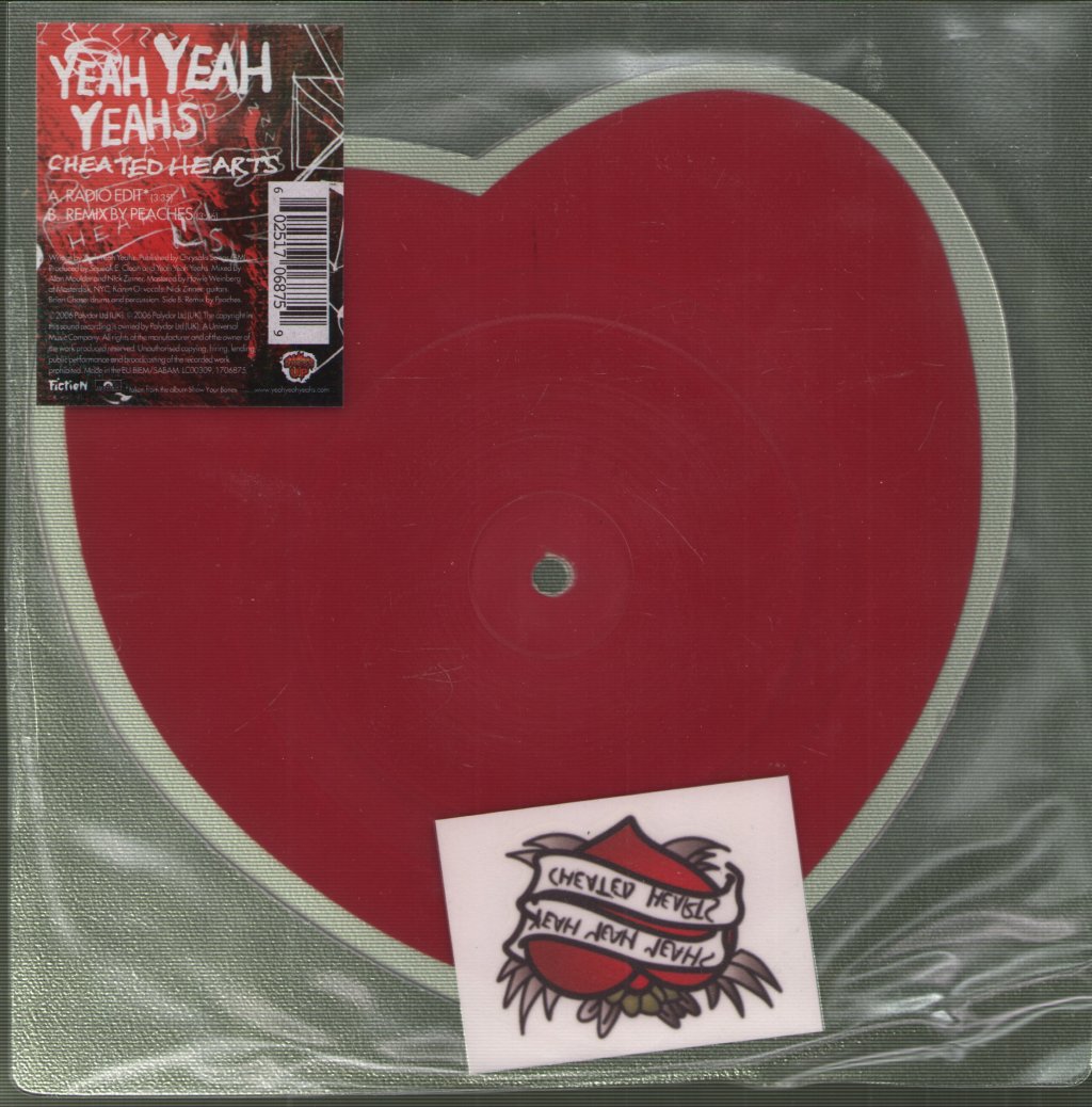 Yeah Yeah Yeahs - Cheated Hearts - 7 Inch