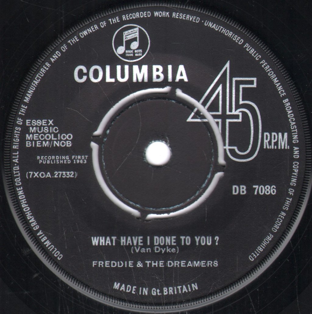 Freddie And The Dreamers - I'm Tellin' You Now - 7 Inch