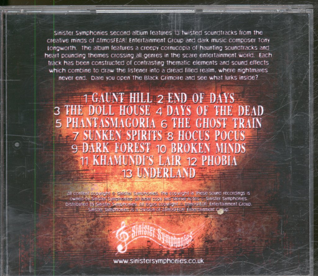 Black Grimoire - Scare Attraction Soundscapes And Scores - Cd