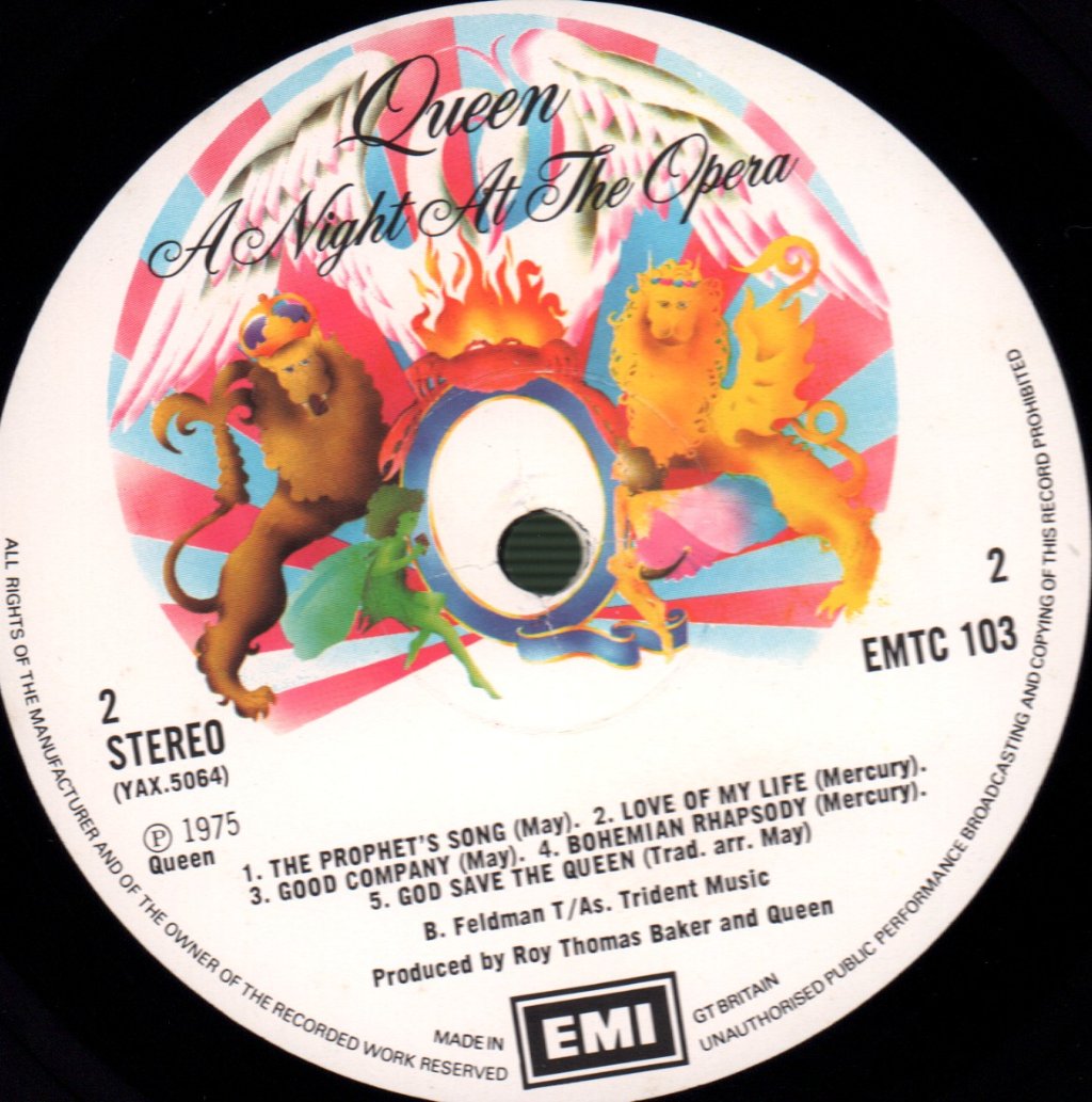 Queen - A Night At The Opera - Lp