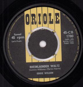 Eddie Wilson - Rheinlander Waltz - 7 Inch