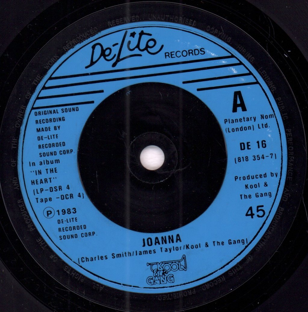 Kool And The Gang - Joanna - 7 Inch