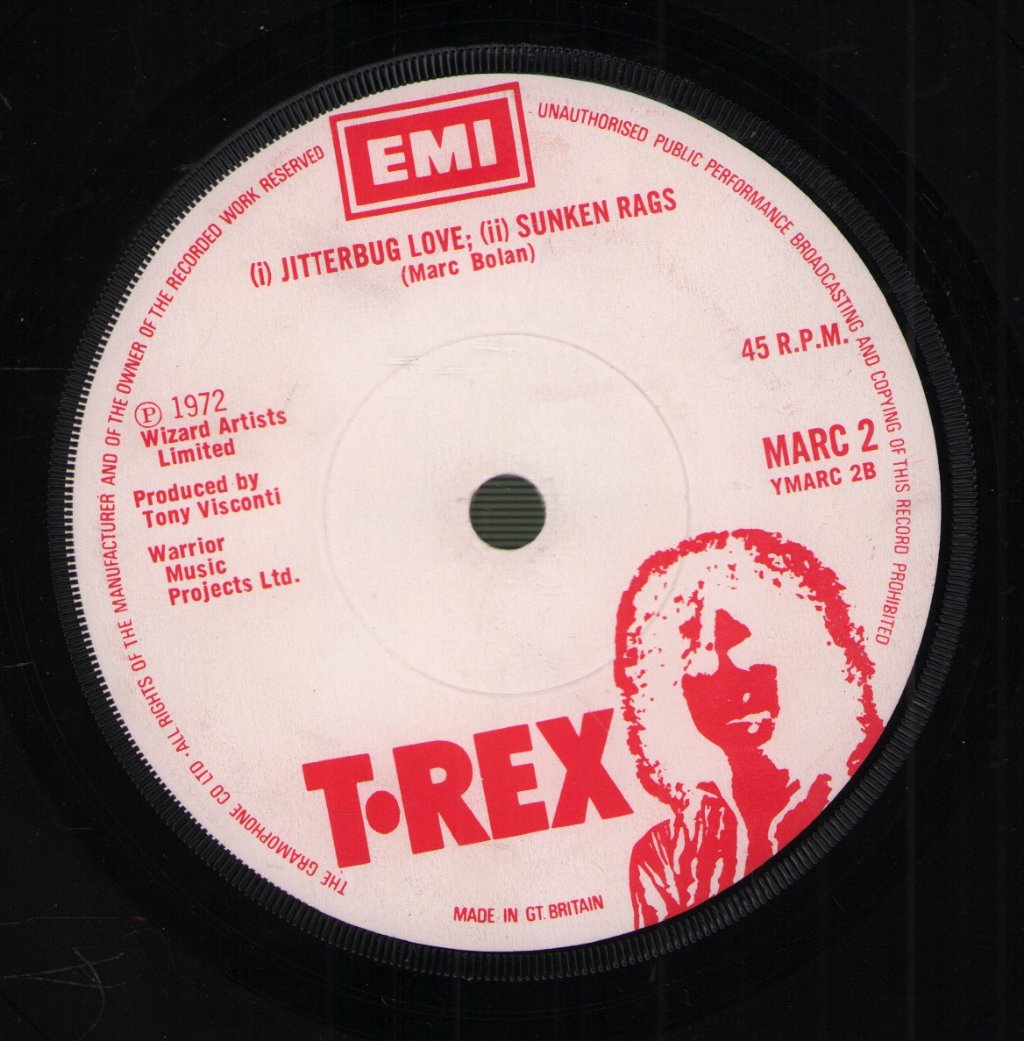 T Rex - Children Of The Revolution - 7 Inch