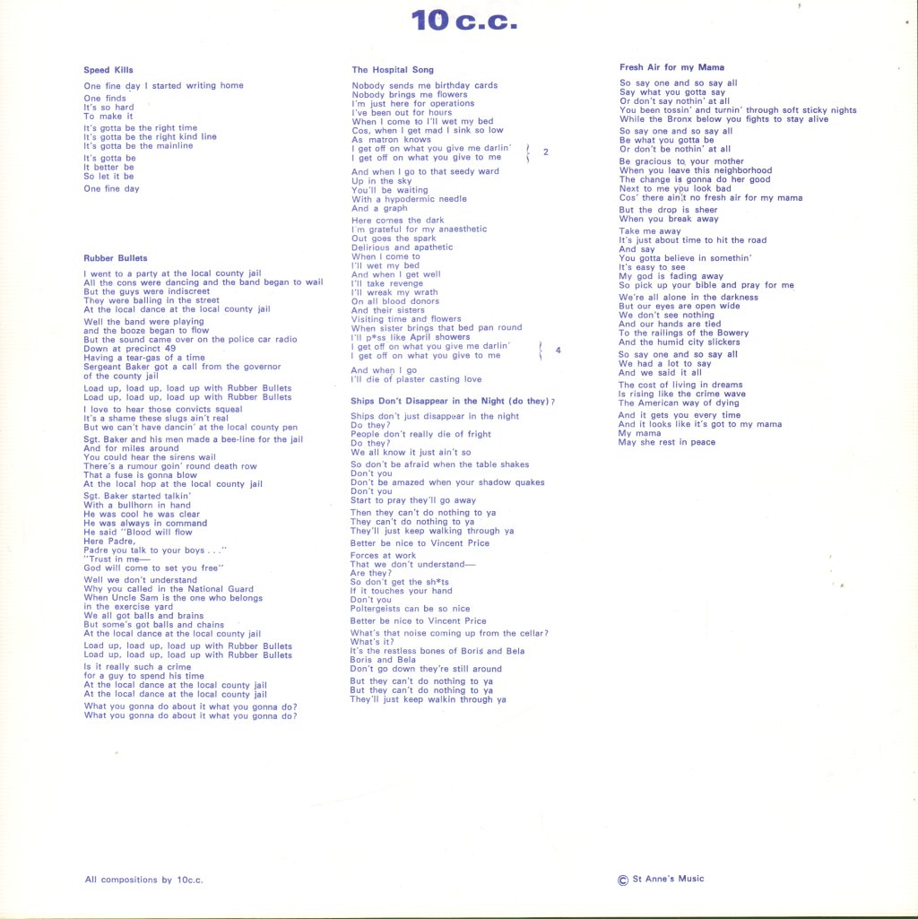10cc - 10cc - Lp