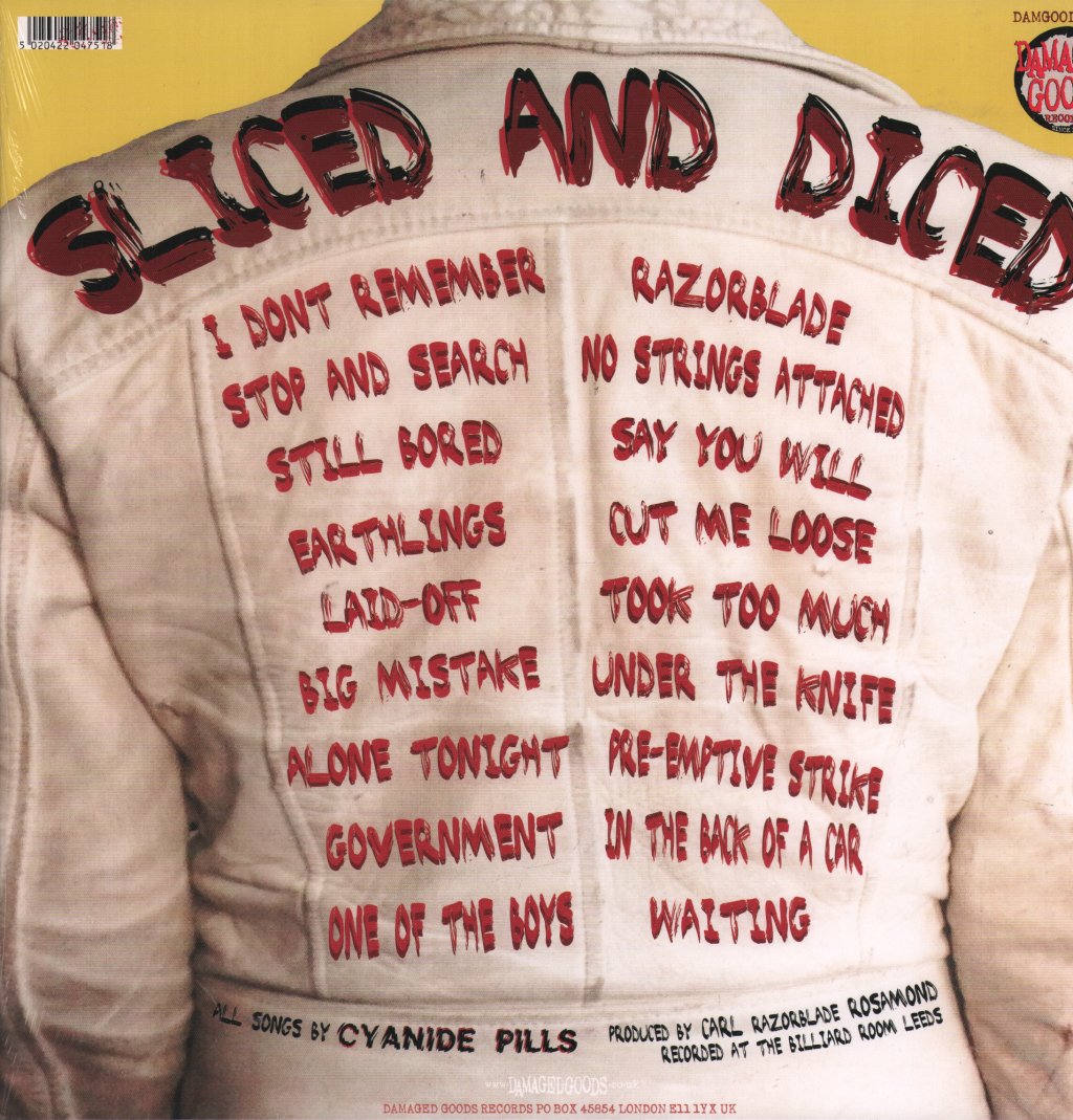 Cyanide Pills - Sliced And Diced - Lp