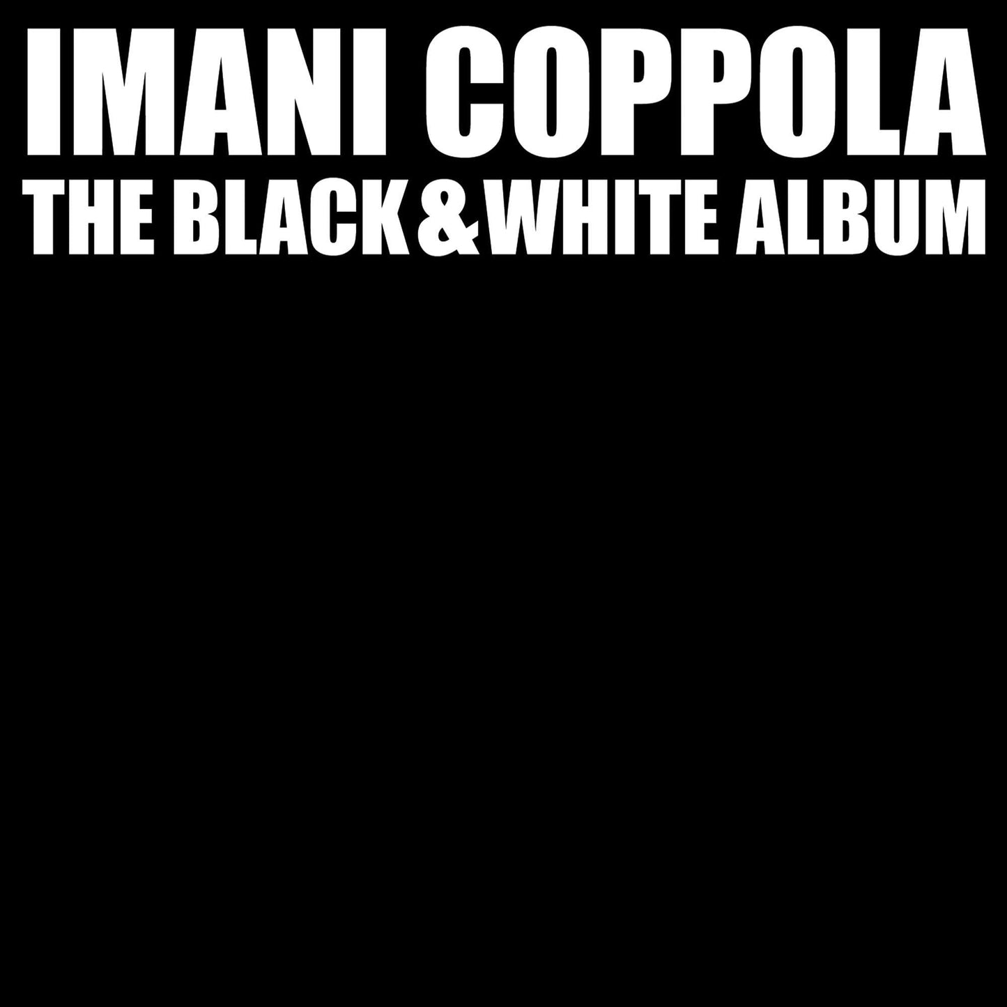 Imani Coppola - Black and White Album - Cd