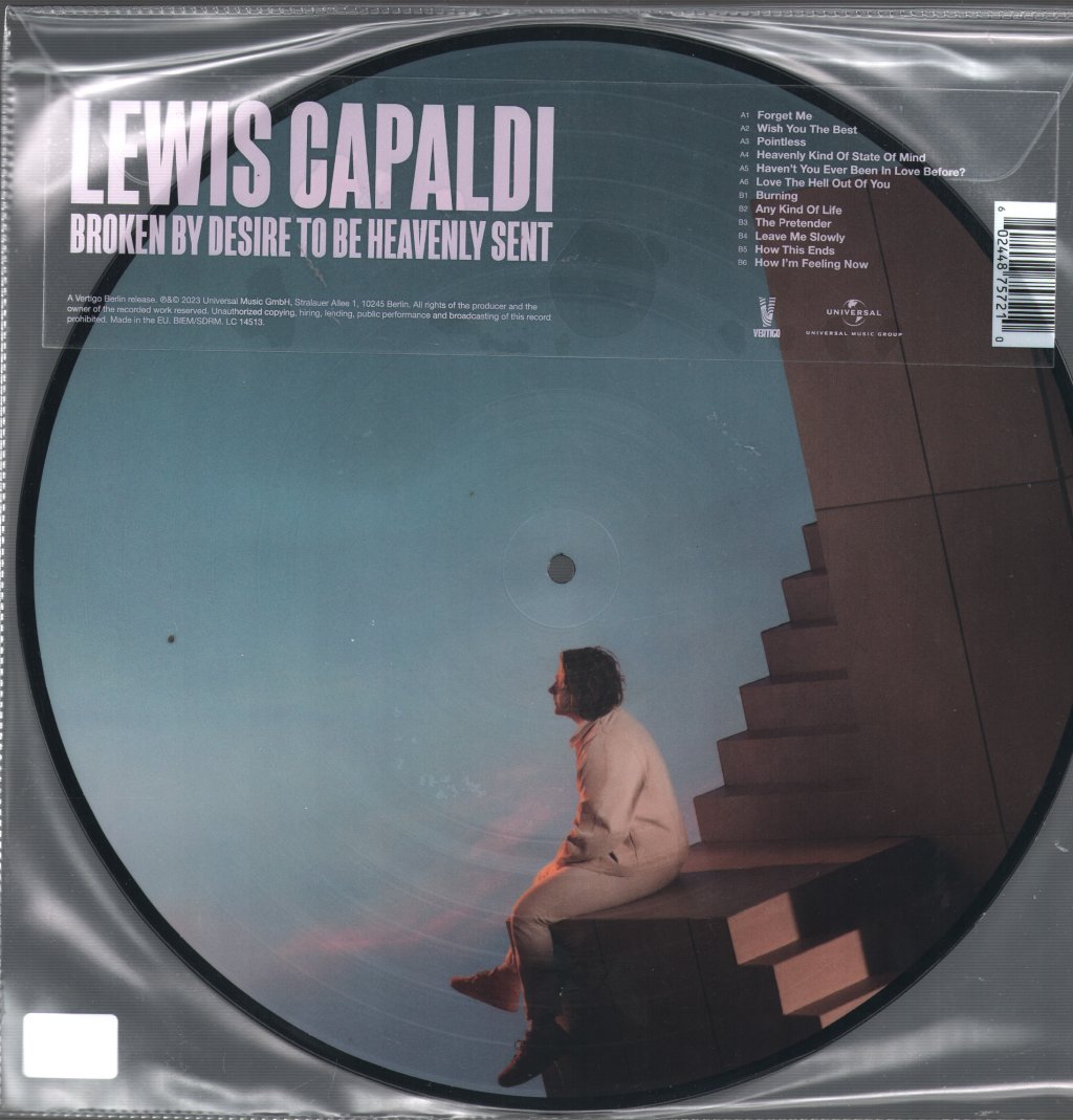 Lewis Capaldi - Broken By Desire To Be Heavenly Sent - Lp