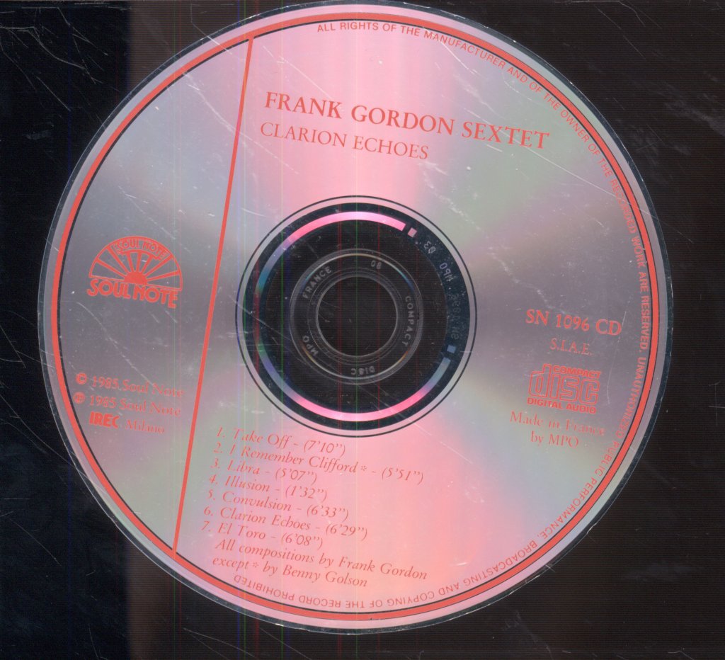 Frank Gordon - Frank Gordon - Cd